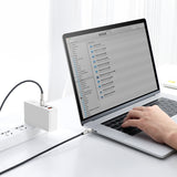BASEUS KABEL CAFULE METAL PD USB-C - USB-C 1,0 M CZARNY 100W