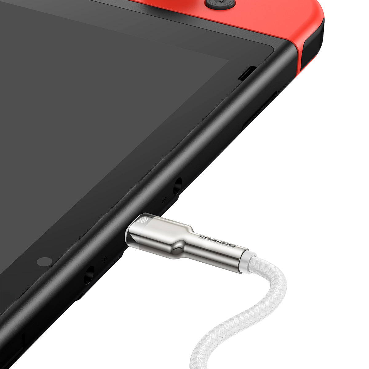 BASEUS KABEL CAFULE METAL PD USB-C - USB-C 1,0 M BIAŁY 100W