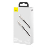 BASEUS KABEL CAFULE METAL PD USB-C - LIGHTNING 1,0 M CZARNY 20W