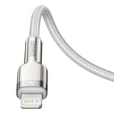 BASEUS KABEL CAFULE METAL PD USB-C - LIGHTNING 2,0 M BIAŁY 20W