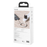 BASEUS KABEL CAFULE METAL PD USB-C - LIGHTNING 2,0 M BIAŁY 20W