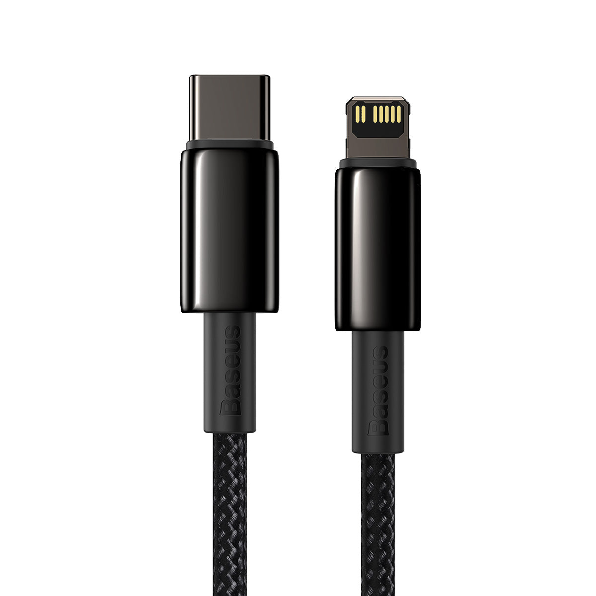 BASEUS KABEL TUNGSTEN PD USB-C - LIGHTNING 1,0 M CZARNY 20W