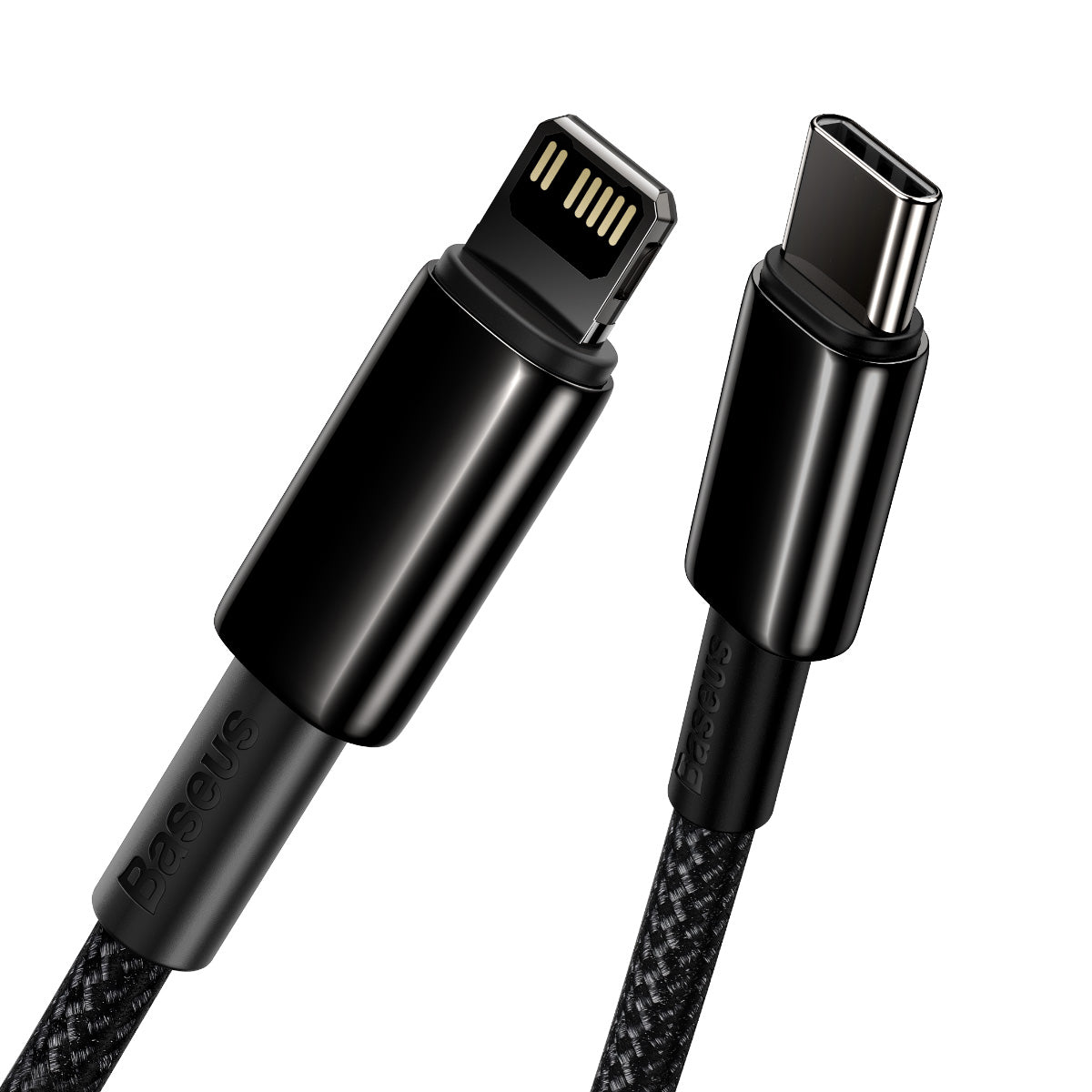 BASEUS KABEL TUNGSTEN PD USB-C - LIGHTNING 1,0 M CZARNY 20W