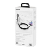BASEUS KABEL TUNGSTEN PD USB-C - LIGHTNING 1,0 M CZARNY 20W