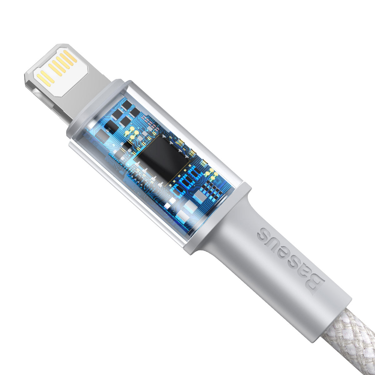 BASEUS KABEL HIGH DENSITY PD USB-C - LIGHTNING 1,0 M BIAŁY 20W