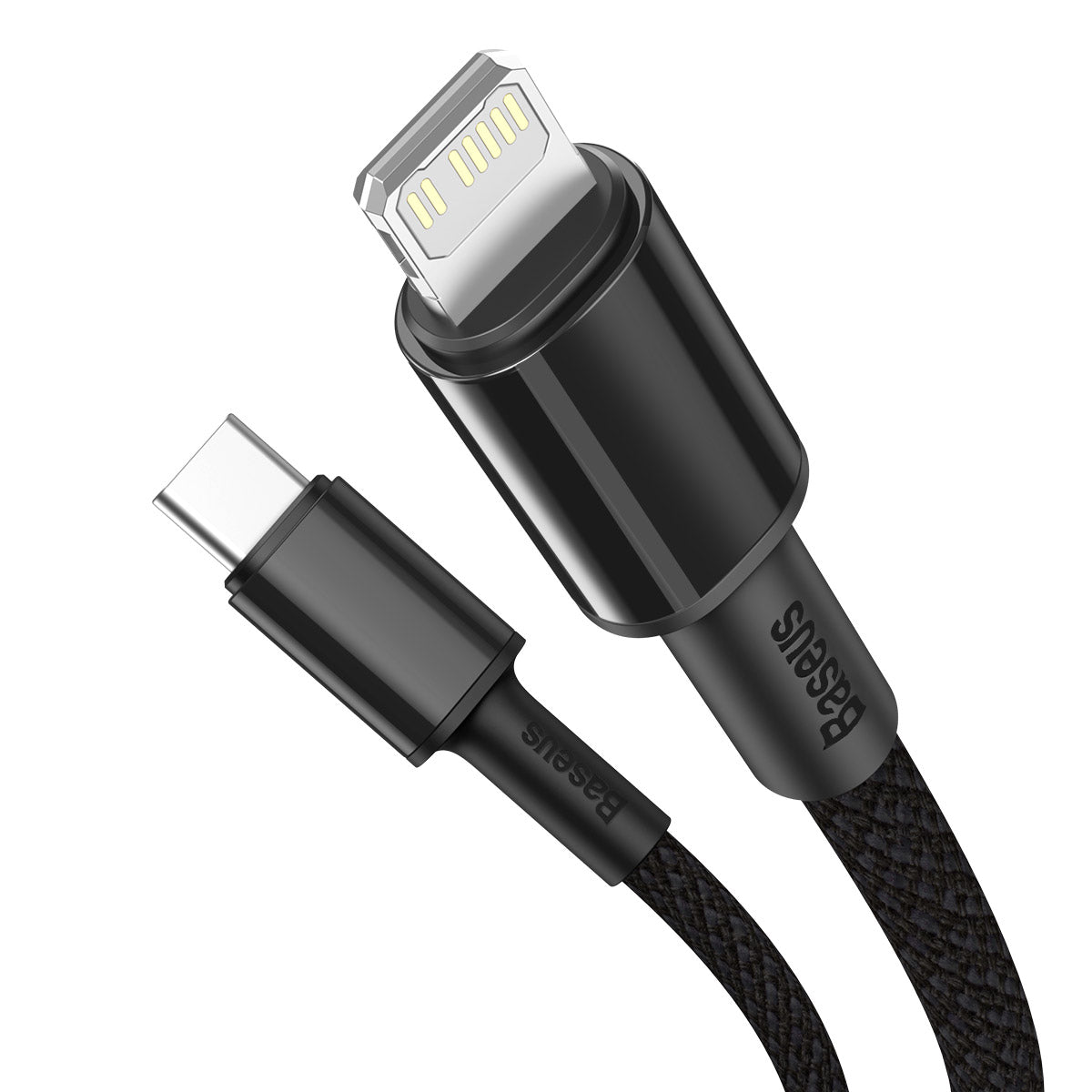 BASEUS KABEL HIGH DENSITY PD USB-C - LIGHTNING 2,0 M CZARNY 20W