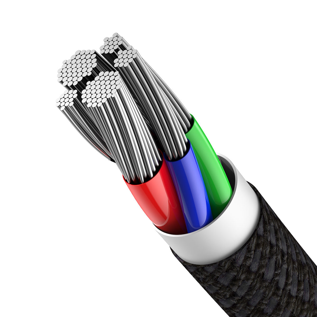 BASEUS KABEL HIGH DENSITY PD USB-C - LIGHTNING 2,0 M CZARNY 20W