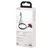 BASEUS KABEL HIGH DENSITY PD USB-C - LIGHTNING 2,0 M CZARNY 20W