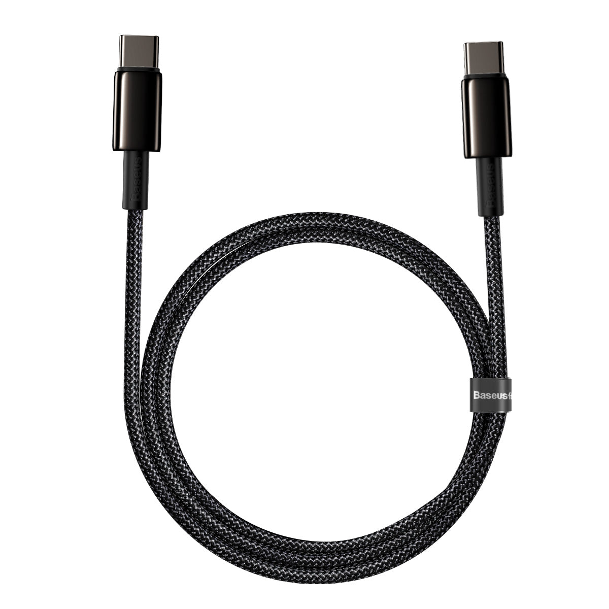 BASEUS KABEL TUNGSTEN PD USB-C - USB-C 1,0 M CZARNY 100W