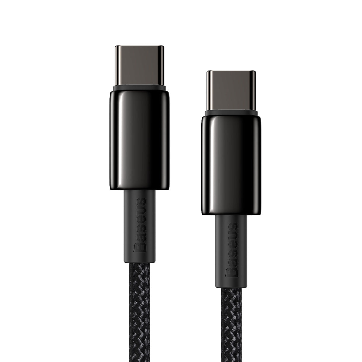 BASEUS KABEL TUNGSTEN PD USB-C - USB-C 1,0 M CZARNY 100W
