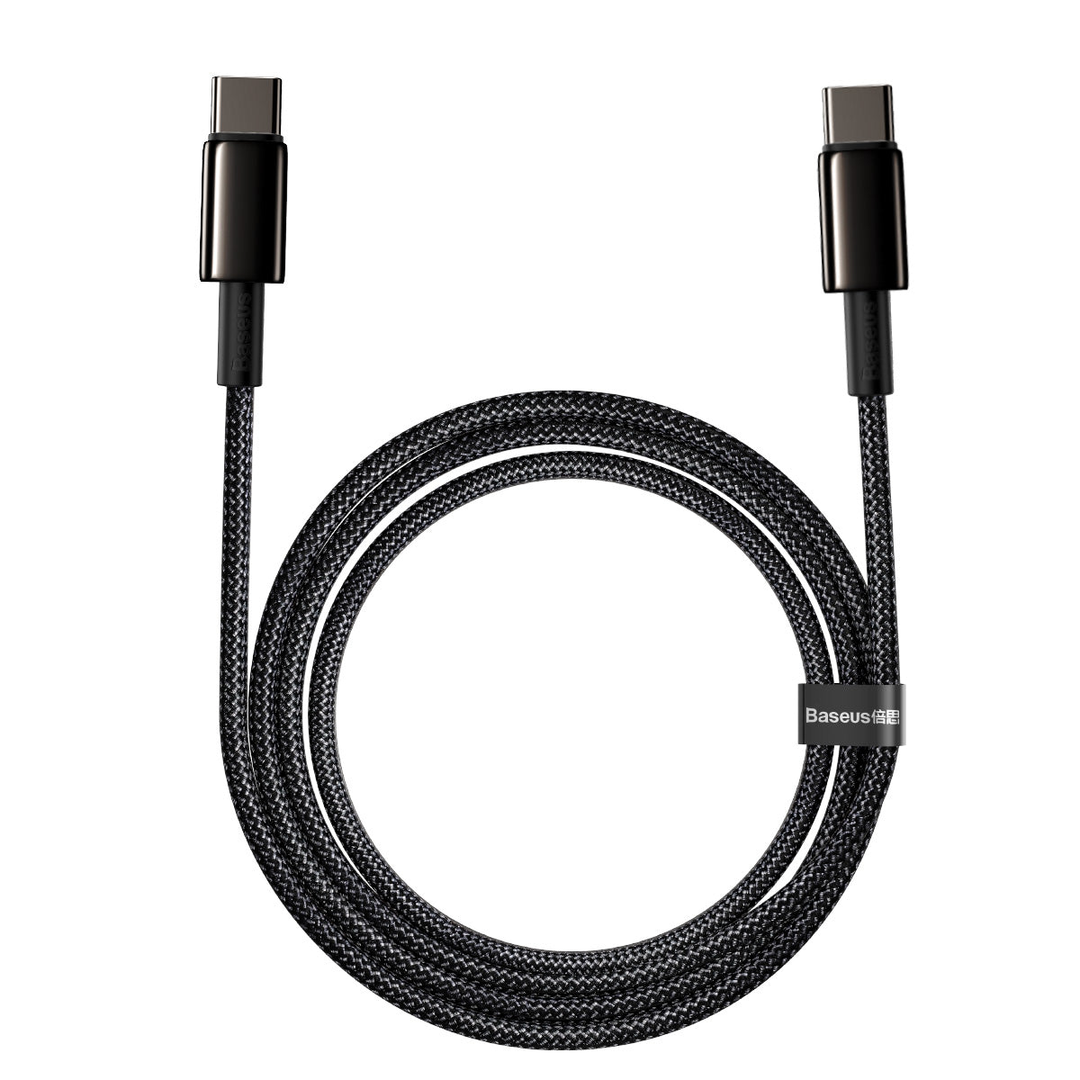 BASEUS KABEL TUNGSTEN PD USB-C - USB-C 2,0 M CZARNY 100W