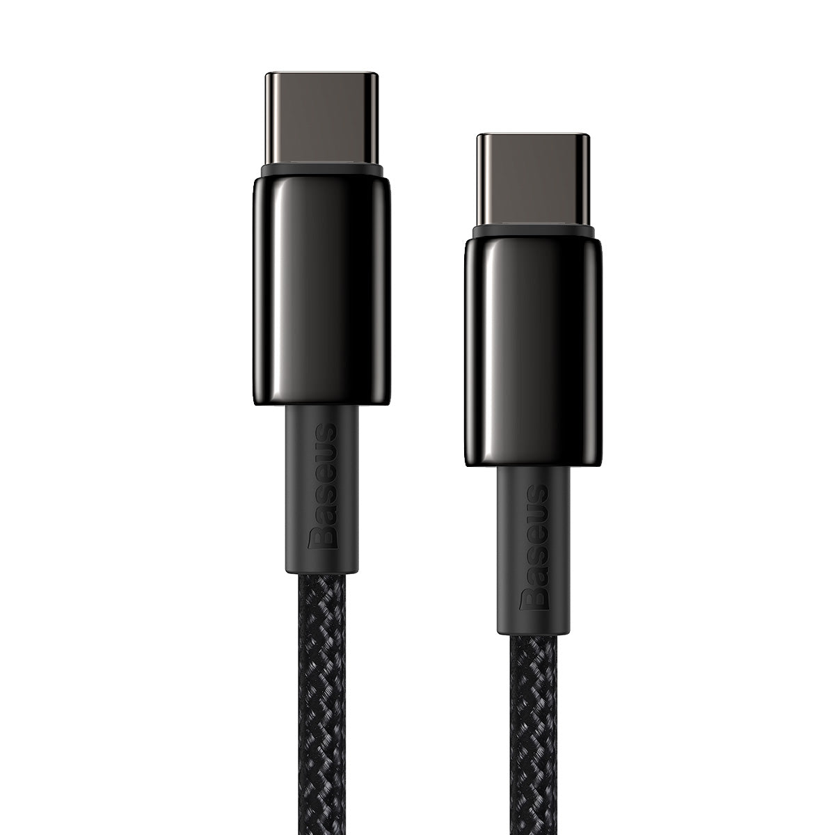 BASEUS KABEL TUNGSTEN PD USB-C - USB-C 2,0 M CZARNY 100W
