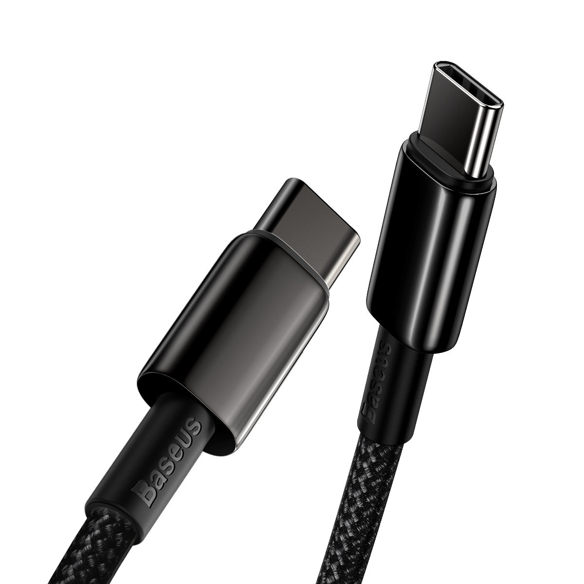 BASEUS KABEL TUNGSTEN PD USB-C - USB-C 2,0 M CZARNY 100W
