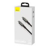 BASEUS KABEL TUNGSTEN PD USB-C - USB-C 2,0 M CZARNY 100W