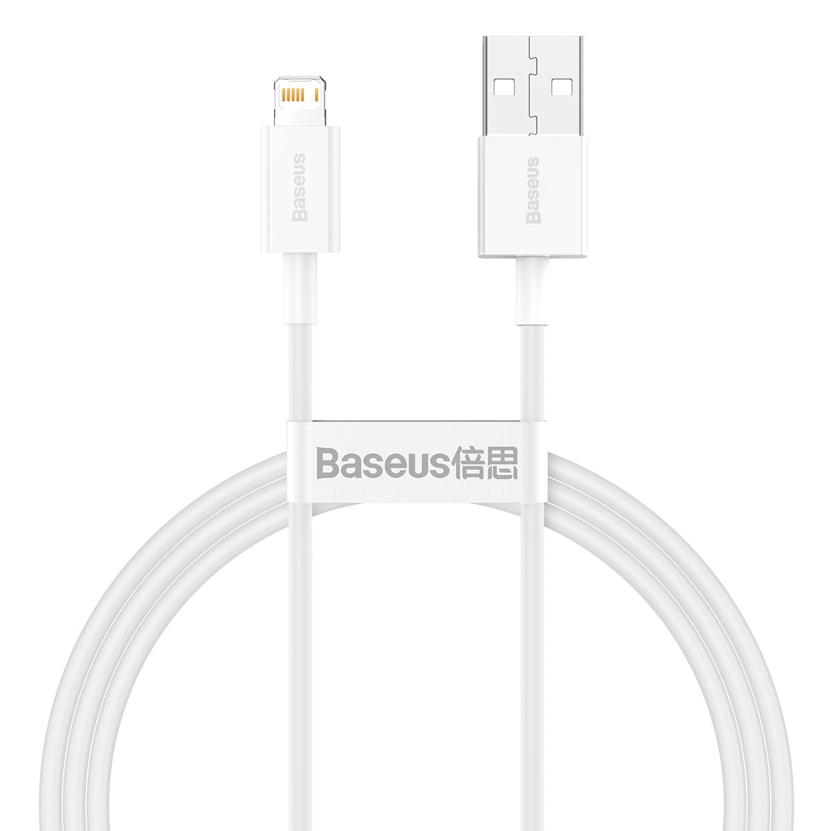 BASEUS KABEL SUPERIOR USB - LIGHTNING 1,0 M 2,4A BIAŁY