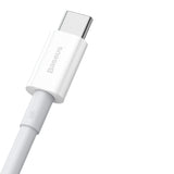 BASEUS KABEL SUPERIOR USB - USB-C 1,0 M BIAŁY 66W