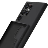 ETUI SAMSUNG GALAXY S23 ULTRA - 3MK SILICONE CASE CZARNE