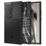 ETUI SPIGEN OPTIK ARMOR SAMSUNG GALAXY S24 ULTRA BLACK CZARNE