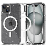 ETUI TECH-PROTECT FLEXAIR HYBRID MAGSAFE IPHONE 15 TRANSPARETNO BROKATOWE