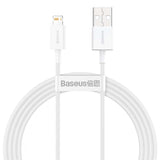 BASEUS KABEL SUPERIOR USB - LIGHTNING 1,5 M 2,4A BIAŁY