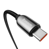 BASEUS KABEL DISPLAY PD USB-C - USB-C 1,0 M CZARNY 100W