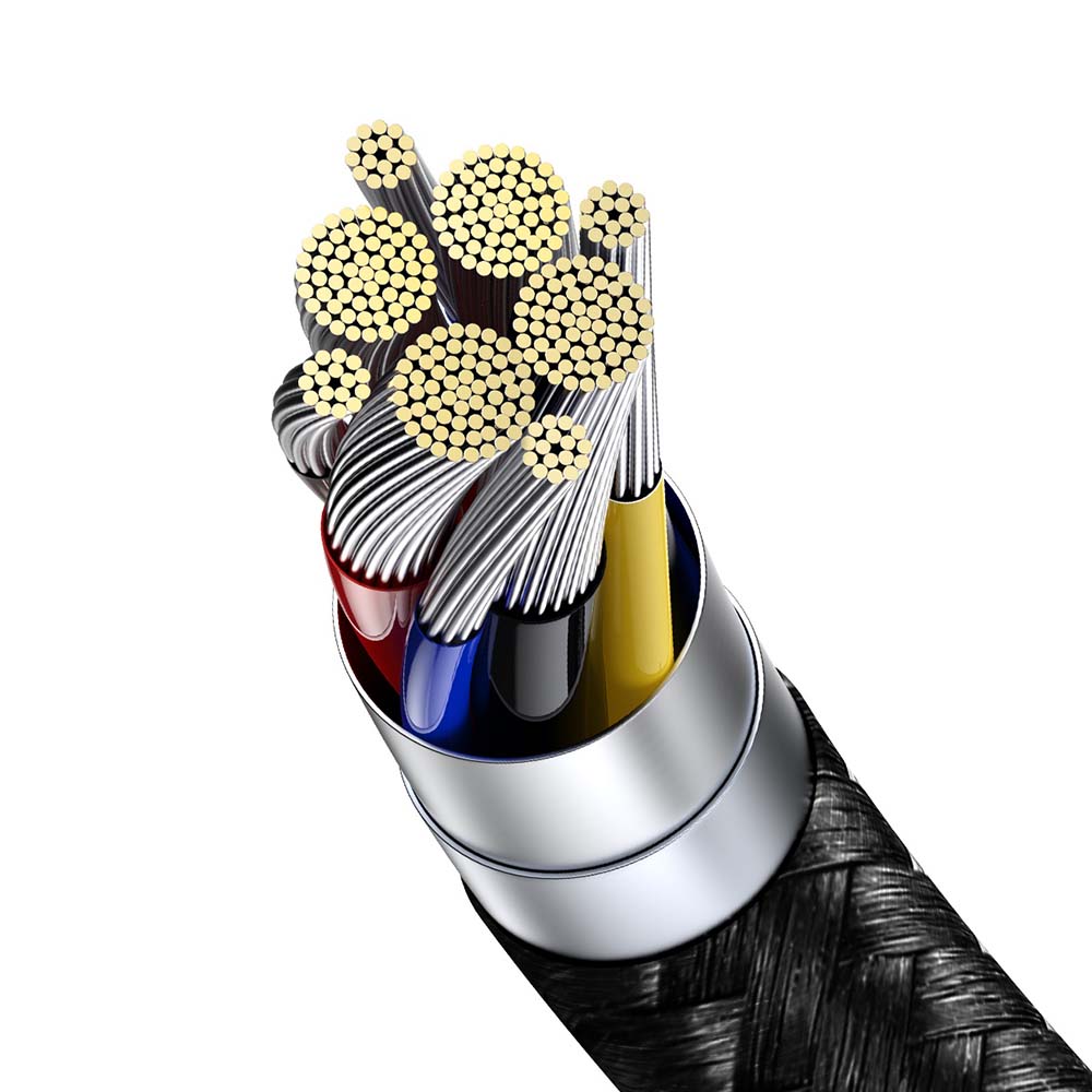 BASEUS KABEL DISPLAY PD USB-C - USB-C 1,0 M CZARNY 100W