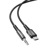 KABEL USB-C DO MINI JACK 3,5MM ACEFAST C1-08 1.2M CZARNY ACEFAST