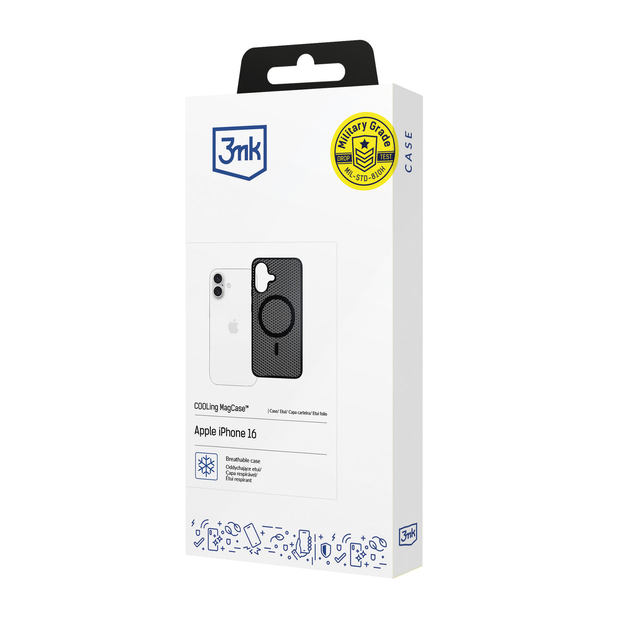 ETUI APPLE IPHONE 16 PLUS - 3MK COOLING MAGCASE