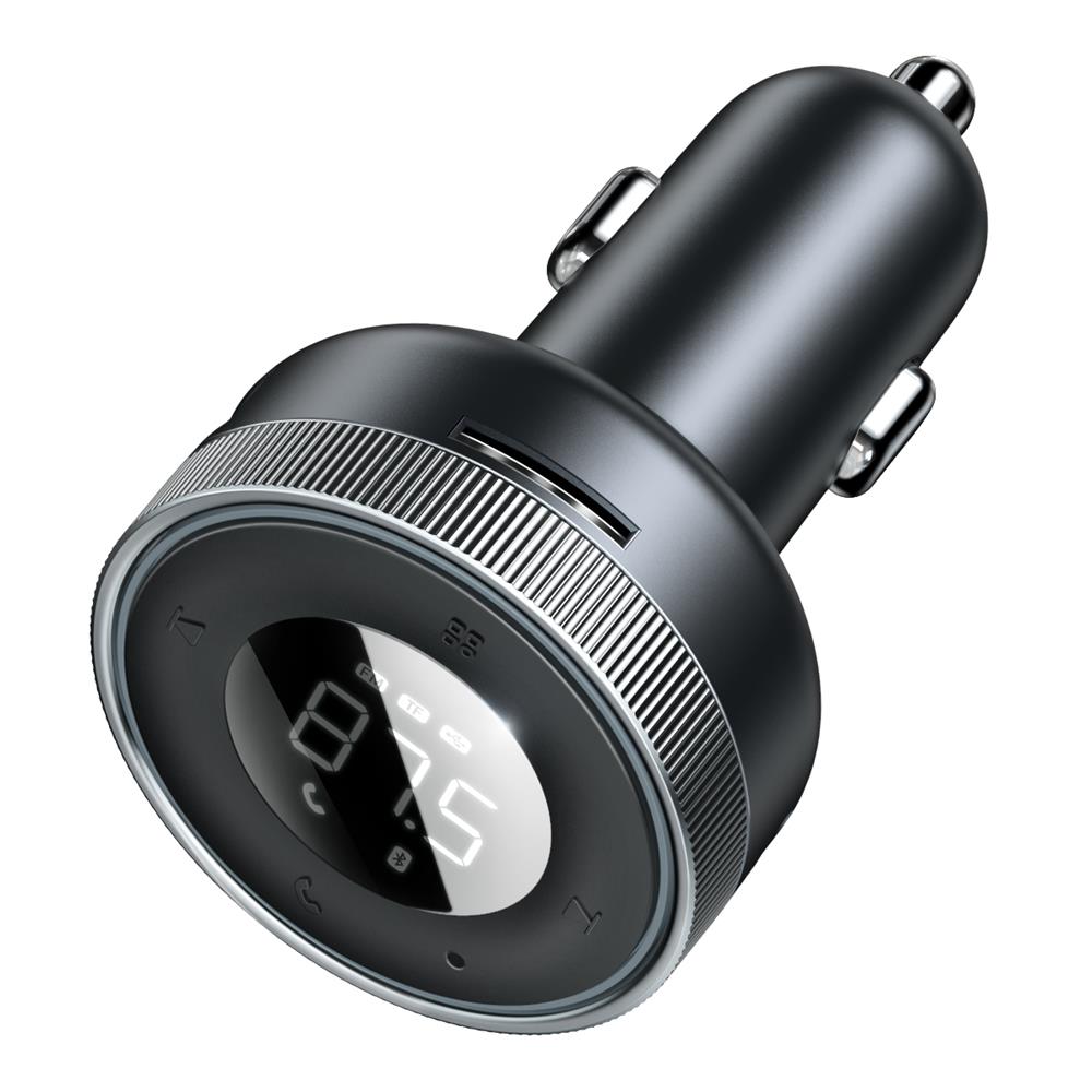 BASEUS TRANSMITER FM ENJOY BLUETOOTH MP3 ŁADOWARKA SAMOCHODOWA CZARNA