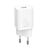 BASEUS ŁADOWARKA SIECIOWA SUPER SI PD 30W 1X USB-C BIAŁA
