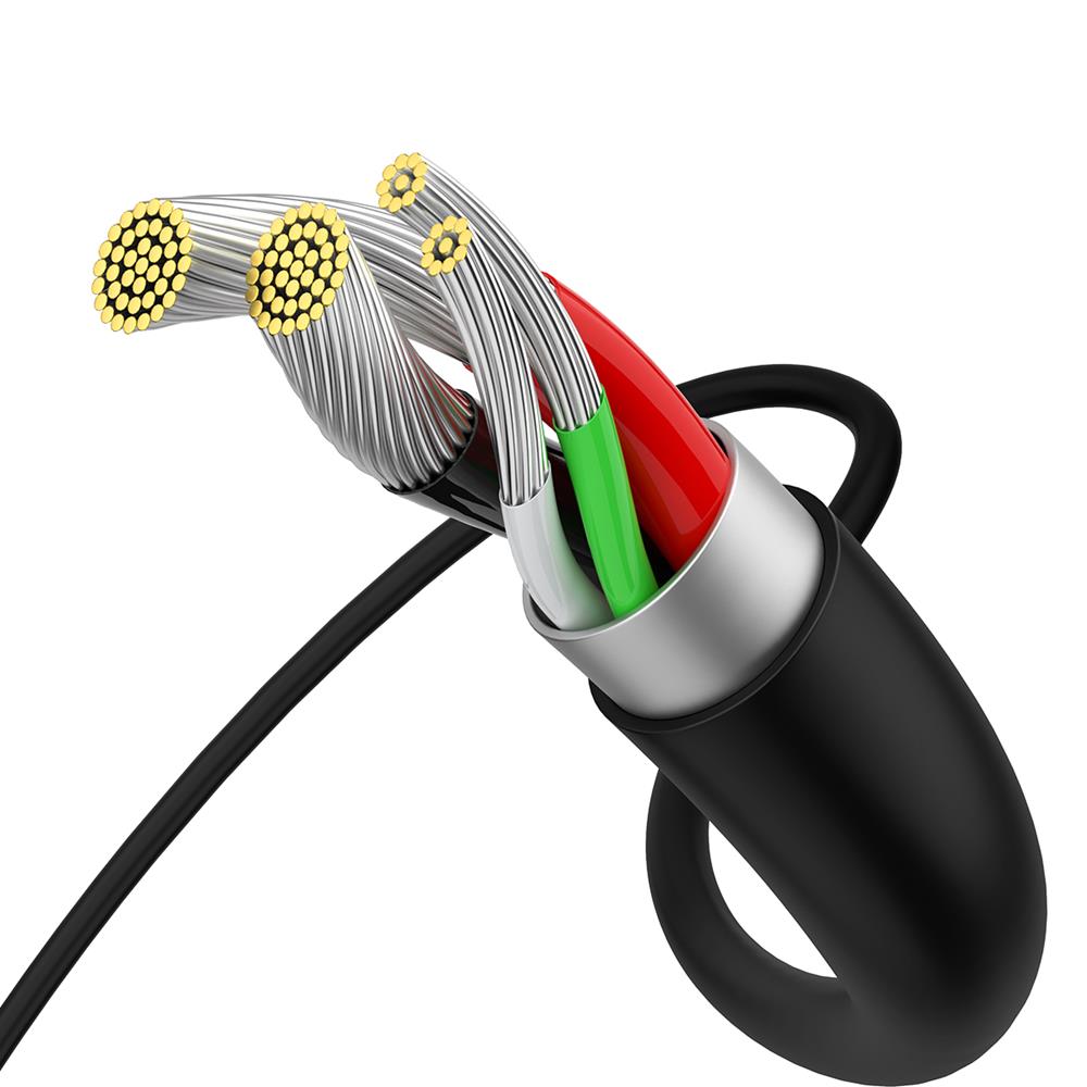 BASEUS KABEL SUPERIOR USB - MICRO USB 2,0 M 2,0A CZARNY