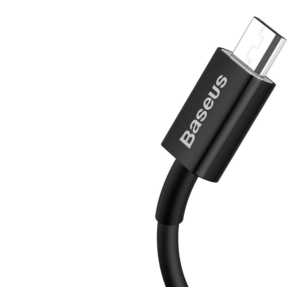 BASEUS KABEL SUPERIOR USB - MICRO USB 2,0 M 2,0A CZARNY
