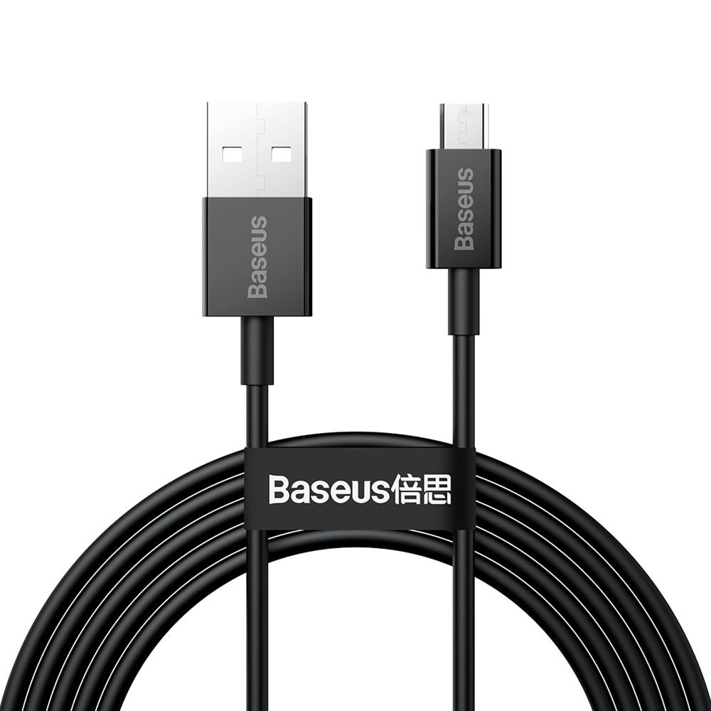 BASEUS KABEL SUPERIOR USB - MICRO USB 2,0 M 2,0A CZARNY