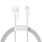 BASEUS KABEL SUPERIOR USB - MICRO USB 1,0 M 2,0A BIAŁY