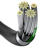 BASEUS KABEL SUPERIOR USB - LIGHTNING 1,0 M 2,4A CZARNY