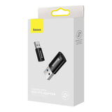 BASEUS ADAPTER INGENUITY USB-A 3.1 DO USB-C CZARNY OTG