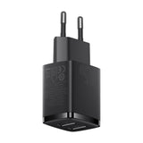 BASEUS ŁADOWARKA SIECIOWA COMPACT 2 X USB CZARNA 10,5W