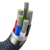BASEUS KABEL CRYSTAL SHINE USB-C - LIGHTNING 1,2 M 20W CZARNY