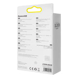 BASEUS KABEL CRYSTAL SHINE USB-C - LIGHTNING 1,2 M 20W CZARNY