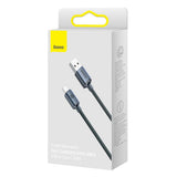 BASEUS KABEL CRYSTAL SHINE USB - USB-C 2,0 M 100W CZARNY