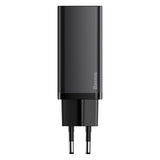 BASEUS ŁADOWARKA SIECIOWA GAN2 LITE PD 65W 1X USB-C 1X USB CZARNA