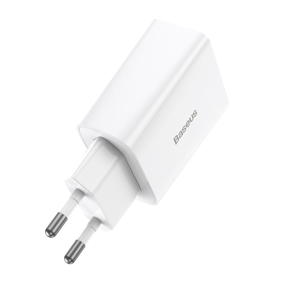BASEUS ŁADOWARKA SIECIOWA SPEED MINI PD 20W 1X USB-C BIAŁA