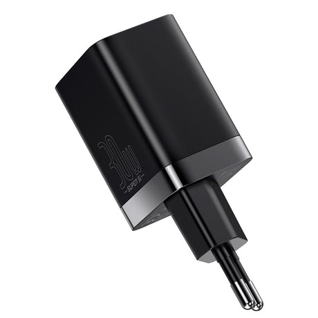 BASEUS ŁADOWARKA SIECIOWA SUPER SI PD 30W 1X USB-C 1X USB CZARNA