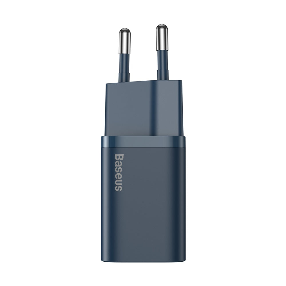 BASEUS ŁADOWARKA SIECIOWA SUPER SI PD 20W 1X USB-C NIEBIESKA