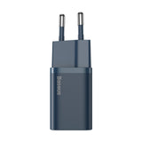 BASEUS ŁADOWARKA SIECIOWA SUPER SI PD 20W 1X USB-C NIEBIESKA