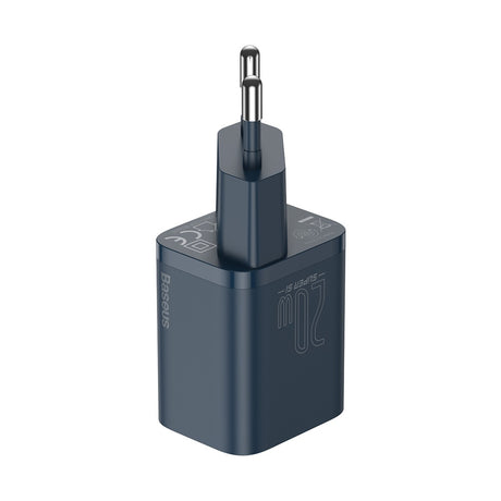 BASEUS ŁADOWARKA SIECIOWA SUPER SI PD 20W 1X USB-C NIEBIESKA