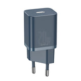 BASEUS ŁADOWARKA SIECIOWA SUPER SI PD 20W 1X USB-C NIEBIESKA