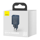 BASEUS ŁADOWARKA SIECIOWA SUPER SI PD 20W 1X USB-C NIEBIESKA