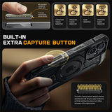 ETUI SUPCASE UB GRIP MAG MAGSAFE IPHONE 16 CZARNE