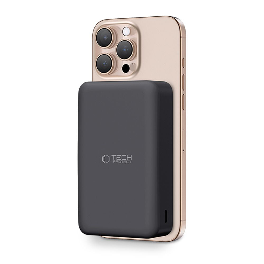 POWERBANK TECH-PROTECT PB12 LIFEMAG MAGSAFE POWER BANK 20000MAH CZARNY